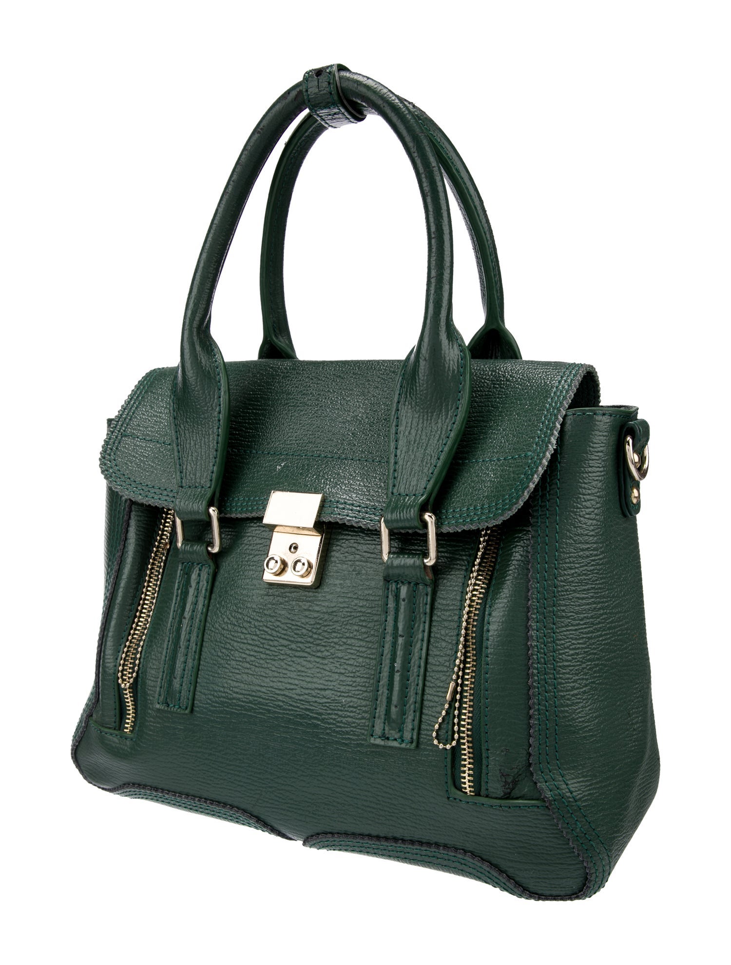 3.1 Phillip Lim Leather Top Handle Bag